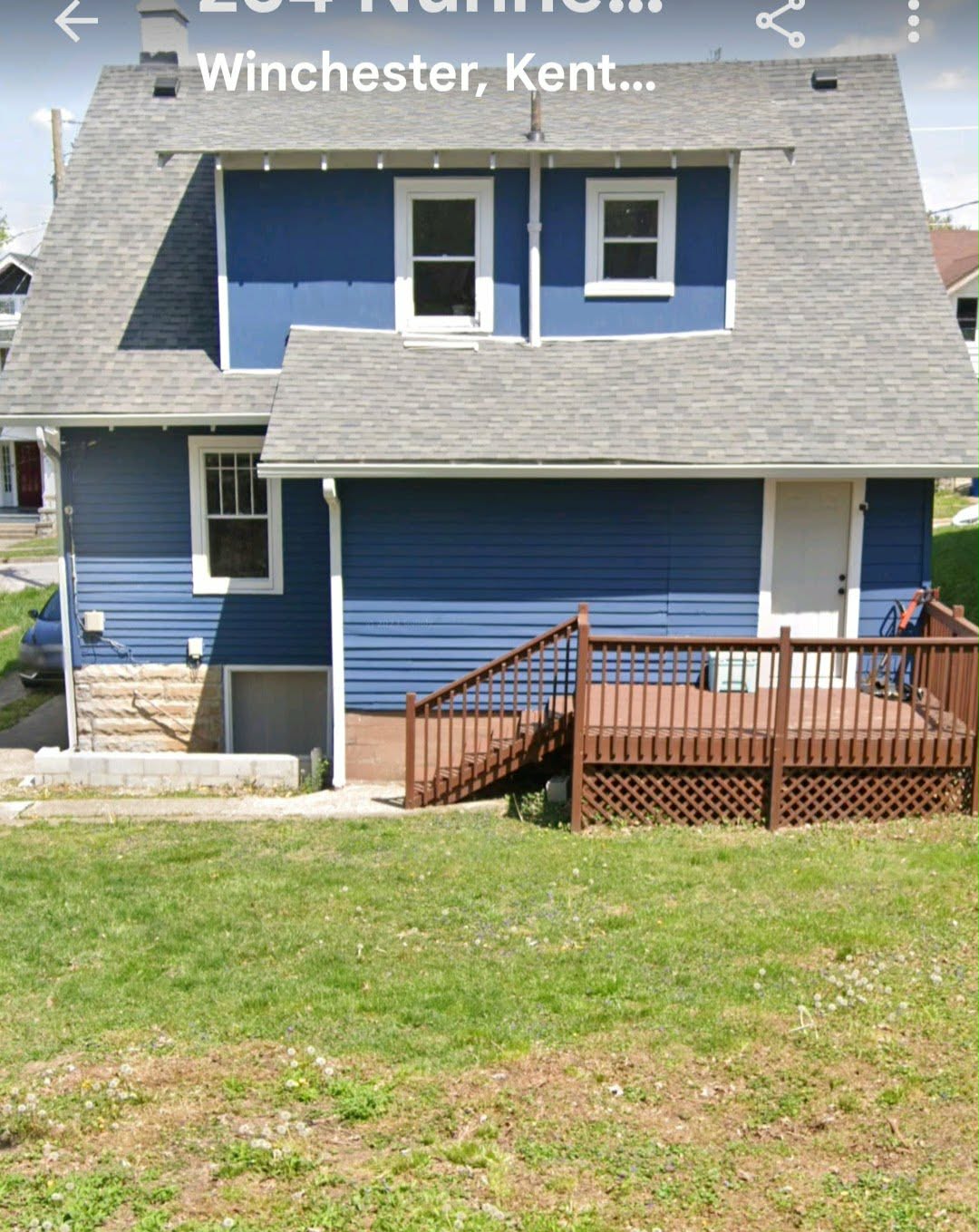 House with deck Winchester Kentucky