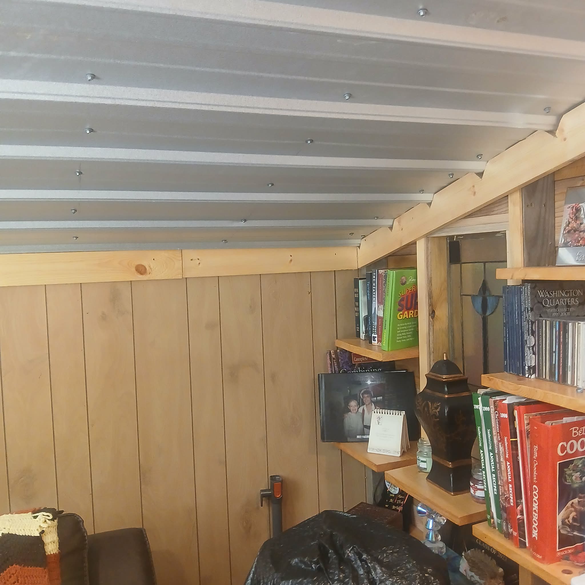 Built-in shelving and carpentry work