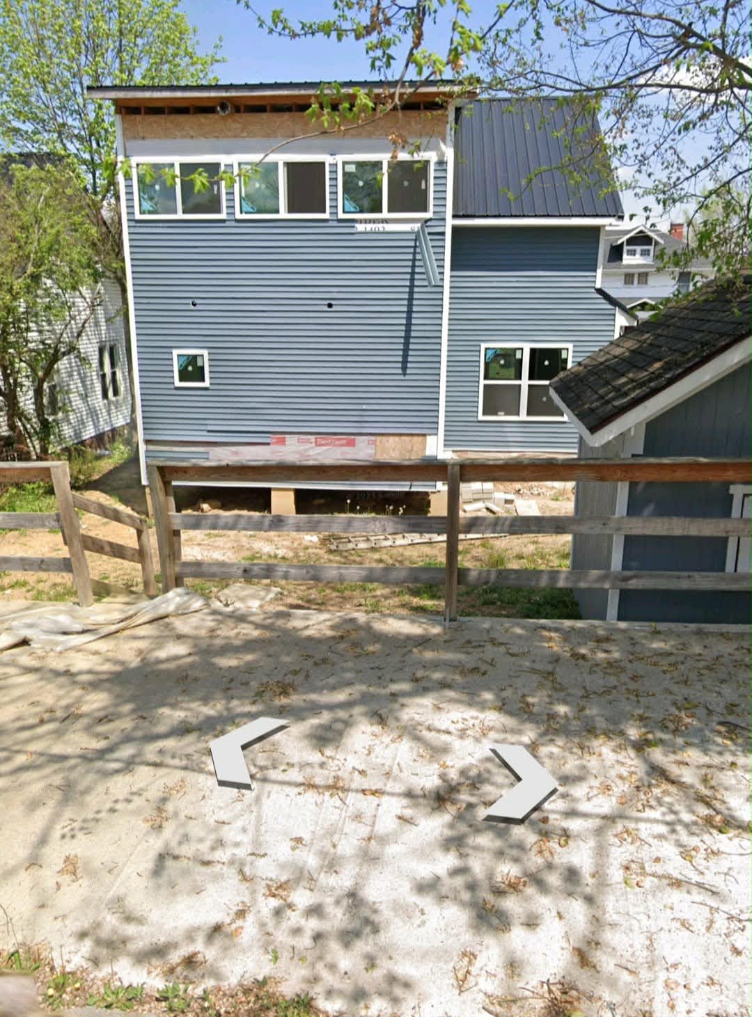 House exterior before renovation